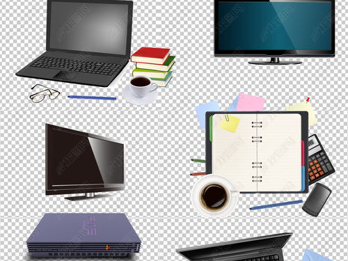 科技新動力 筆記本電腦免摳圖PNG素材集錦與軟硬件技術開發前沿探索